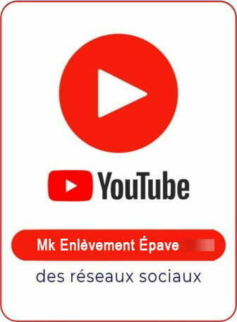 Youtube MK ENLEVEMENT EPAVE